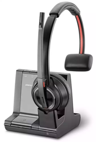 Picture of PLANTRONICS SAVI OFFICE W8210 OTH WIRELESS UC MONO DECT HEADSET,PC/DESKPHONE/PHONE, USB-A