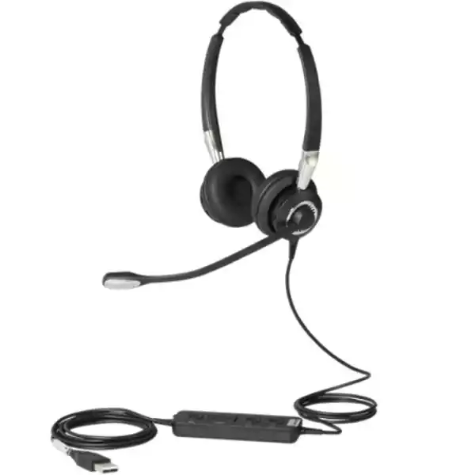 Picture of Jabra Corded Biz 2400 II UC Duo 3 in 1 USB-A Headset