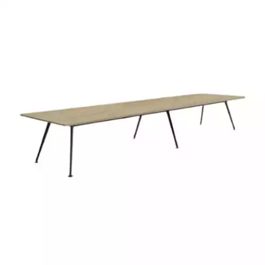 Picture of 4800 x 1200mm Team Table- Black Frame, New Oak Top