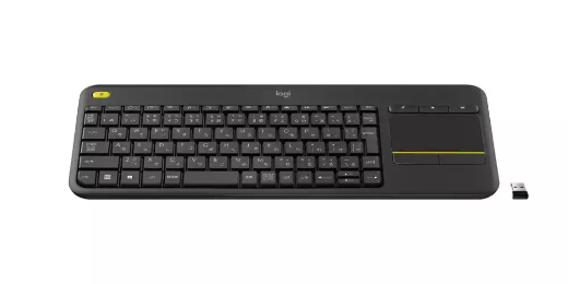 Picture of Wireless Touch Keyboard K400 Plus - Black replaces K400r Black