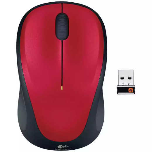 Picture of LOGITECH M235 WIRELESS MOUSE RED