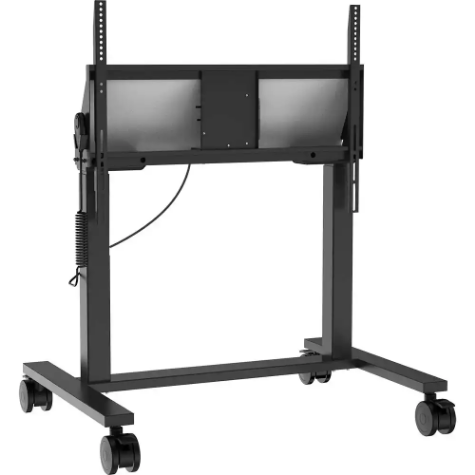 Picture of MAXHUB EST09 HEIGHT ADJUSTABLE MONITOR TROLLEY BLACK